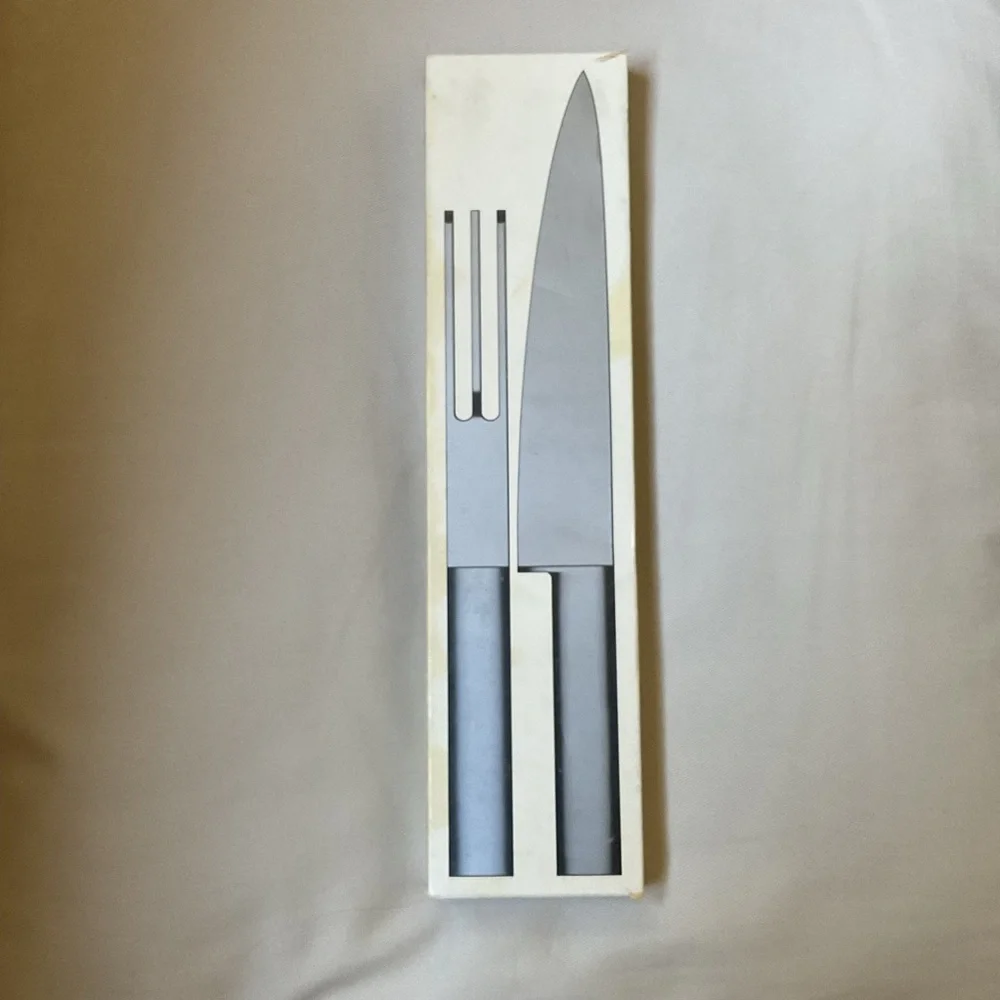 Boda Nova Carving Set Stainless Steel in Original Box Vintage